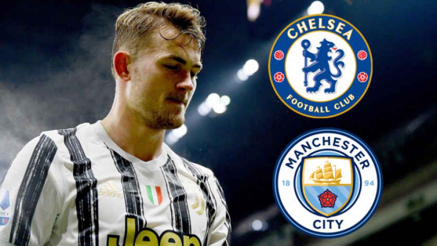 Agjenti i De Ligt është në bisedime me Chelsean dhe Manchester Cityn