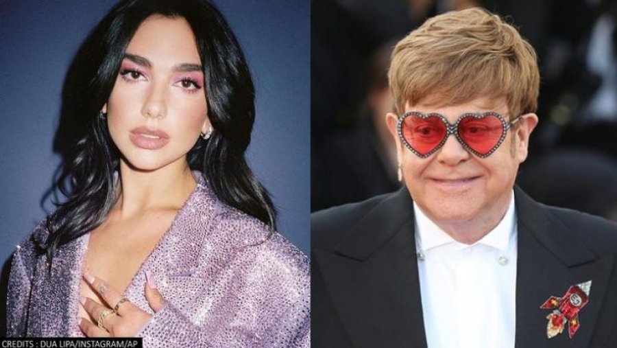 “Numër 1 në Britani”, Dua Lipa dhe Elton John arrijnë super sukses me bashkëpunimin e tyre