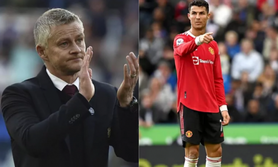 Solskjaer e detyroi Ronaldon t’i përshëndeste tifozët dje, pas humbjes nga Leicester