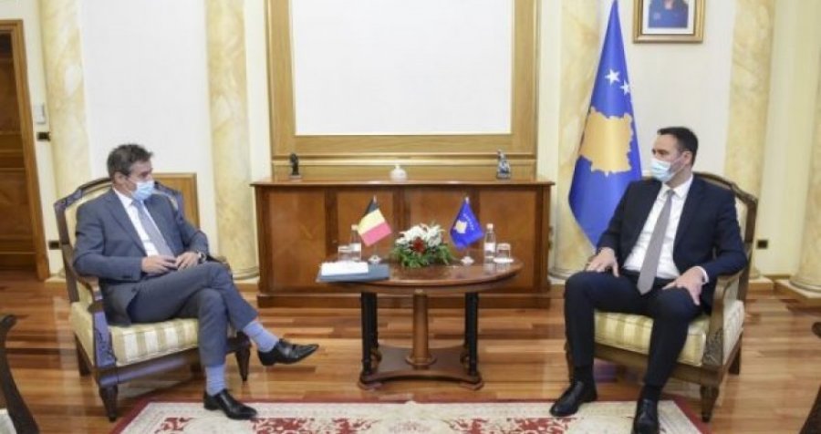 Konjufca dhe Meurice flasin për thellimin e partneritetit Kosovë-Belgjikë