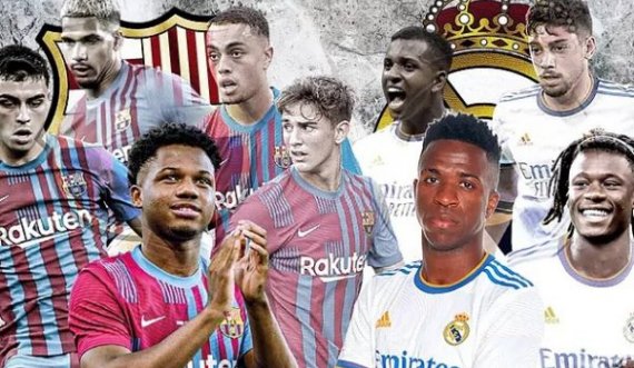 Barcelona-Real Madrid: E ardhmja e El Clasicos në duart e të rinjve