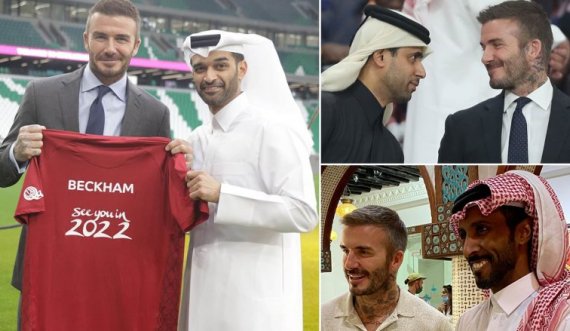 Katari e mbulon me para David Beckhamin, legjenda angleze do të jetë imazhi zyrtar i Kupës së Botës 2022