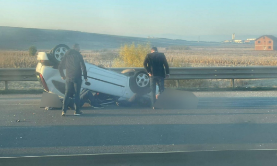 Policia jep informacione për aksidentin në drejtim të Veternikut, katër të lënduar