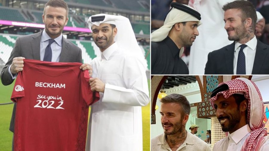 Katari e mbulon me para David Beckhamin, legjenda angleze do të jetë imazhi zyrtar i Kupës së Botës 2022