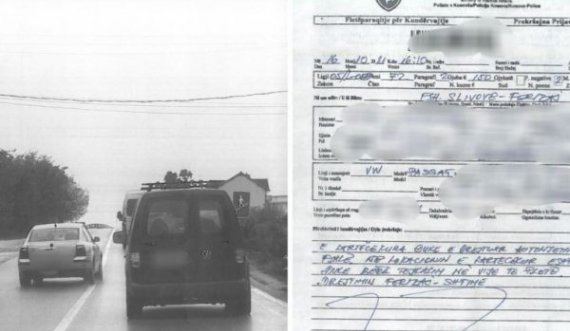 Tejkaloi në vijë të plotë, gjobitet një 31 vjeçare në Ferizaj