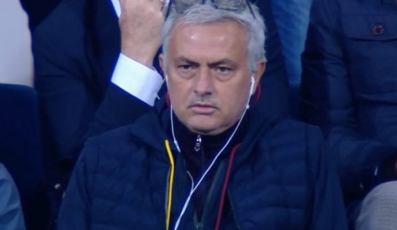 Pamje: Mourinho zemërohet pas golit të fitores së Romës