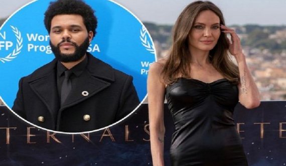 Në një lidhje me The Weeknd, Angelina Jolie reagon për herë të parë