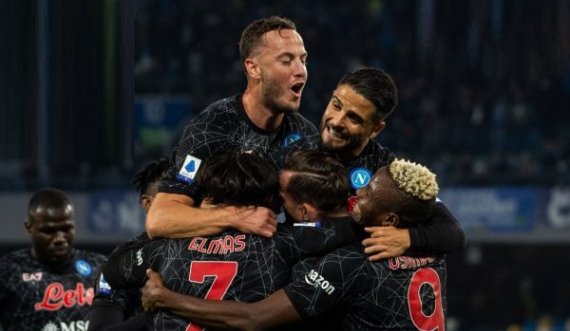 Rrahmani me paraqitje pozitive në fitoren e pastër të Napolit, rrëmben kreun në Serie A
