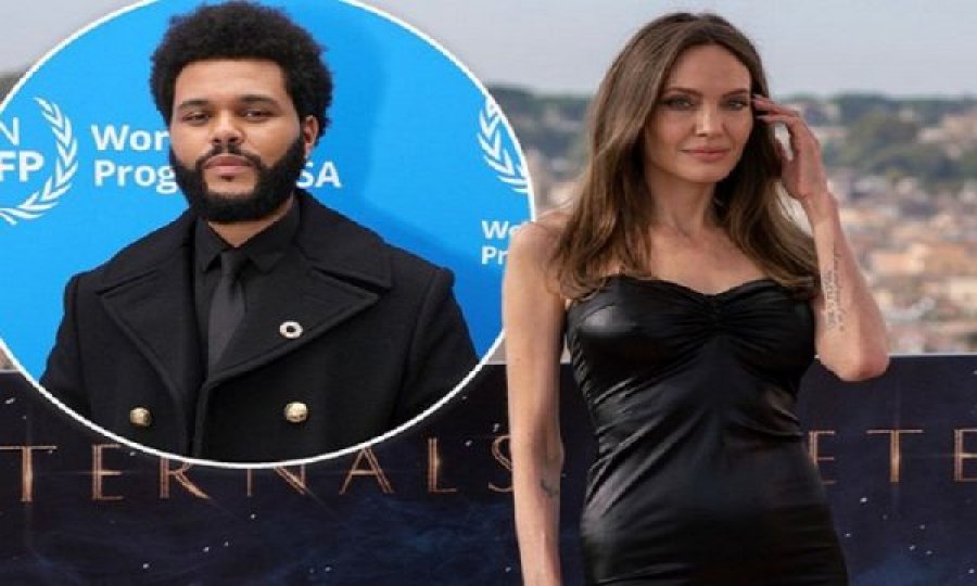 Në një lidhje me The Weeknd, Angelina Jolie reagon për herë të parë
