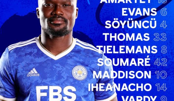 Formacionet zyrtare të ndeshjes Leicester-Arsenal