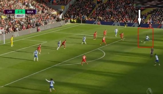 Brighton i shënon Liverpoolit njërin prej golave më të mirë në Premierligë