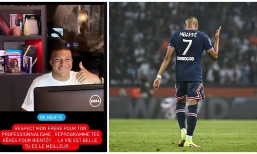 Mbappe i ngacmon tifozët e Real Madridit në Instagram