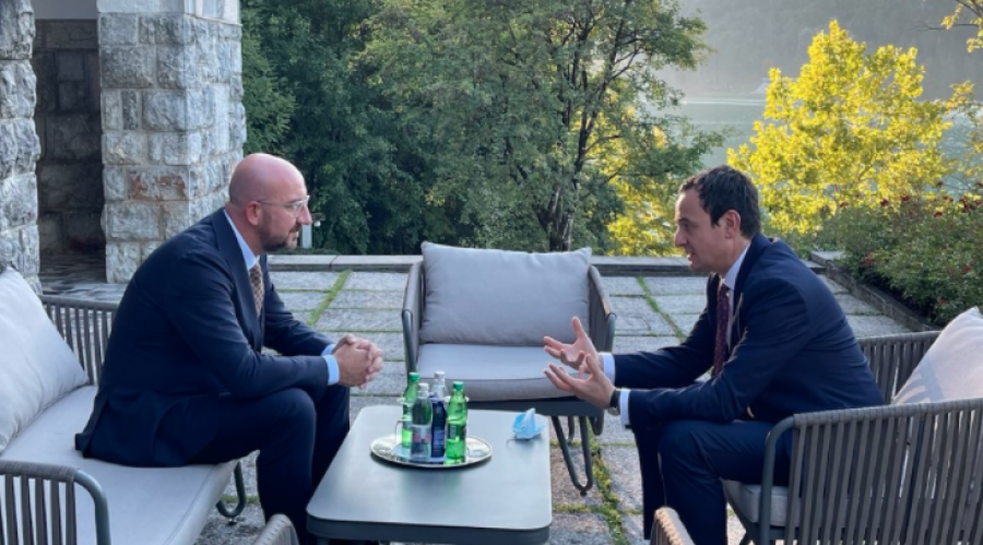 Kurti presidentit të KE: Hezitimet politike të shteteve anëtare të BE po  mbajnë peng qytetarët e Kosovës