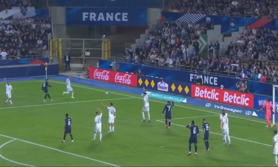 1-1 përfundon pjesa e parë Francë-Bosnje