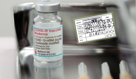  “Maderna”, falsifikuesja ia sheh sherrin gabimit në emrin e vaksinës, arrestohet 