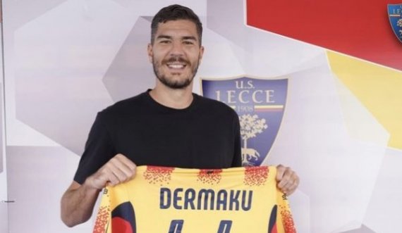  Kastriot Dermaku prezantohet zyrtarisht si lojtar i Lecces 
