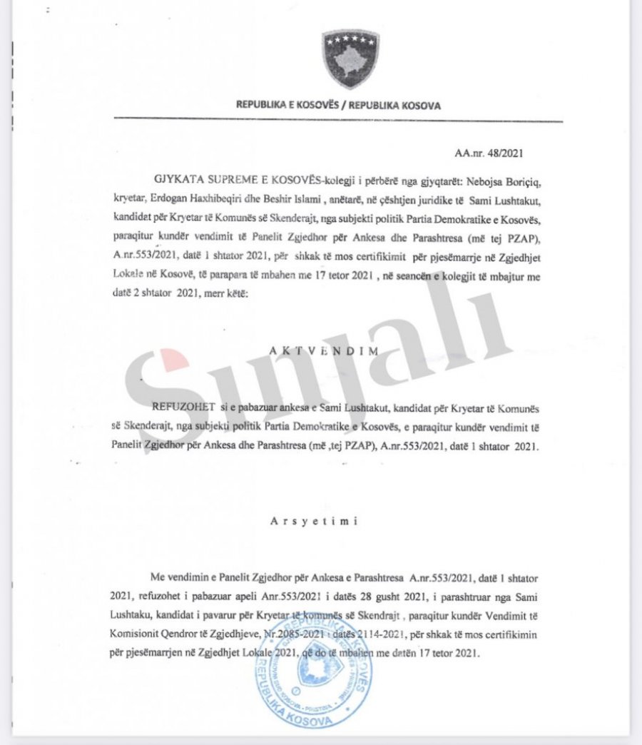 Kosova sot