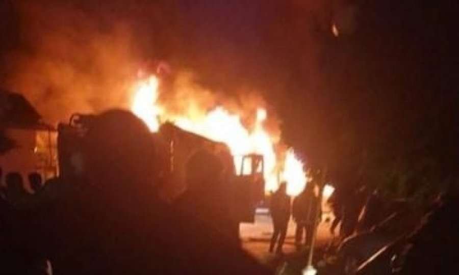 Dyshohet për afro 10 të vdekur nga zjarri në Tetovë