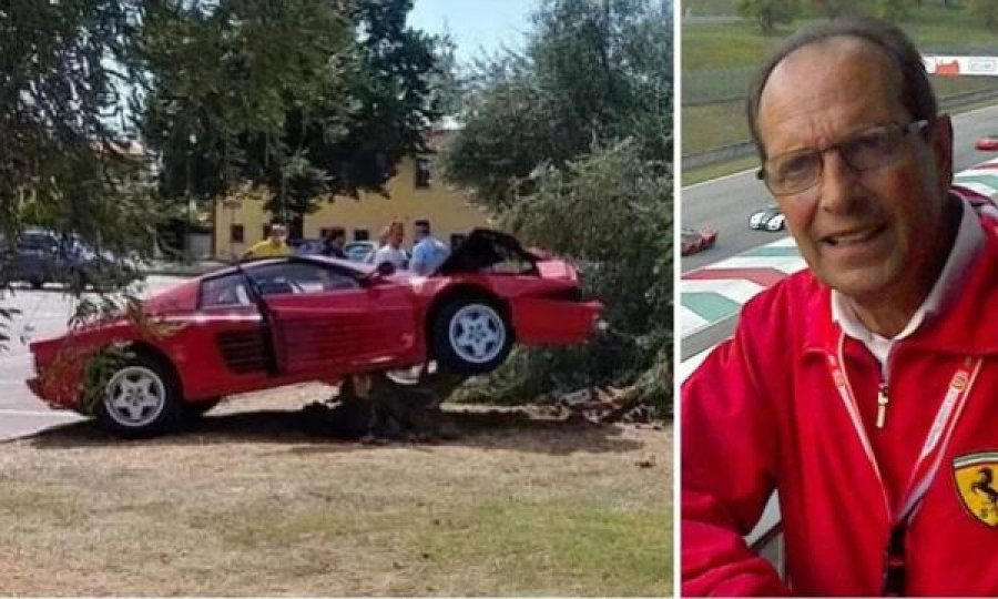 70-vjeçari në Itali shkatërron Ferrarin me vlerë 135 mijë euro