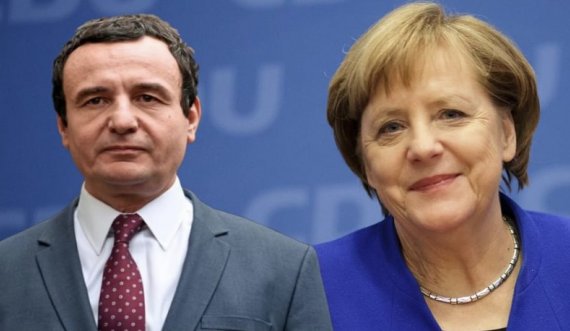 Albin Kurti e Angela Merkel takohen gjatë javës së ardhshme 