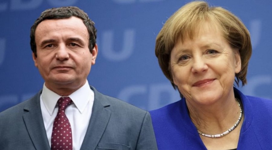 Albin Kurti e Angela Merkel takohen gjatë javës së ardhshme 