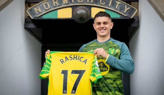 Milot Rashica e shënon golin e parë në karrierë për Norwichin