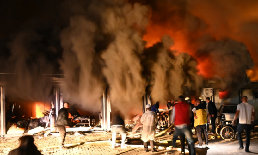  Tre minutat e ferrit: Videoja se si shpërtheu zjarri në Tetovë 