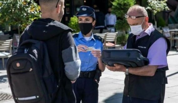 2 mijë e 65 gjoba antiCOVID u shqiptuan së fundi nga Policia e Kosovës 