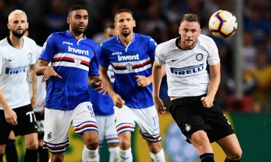  Interi i shkon Sampdorias, synon ta vazhdojë serinë e fitoreve – formacionet zyrtare 