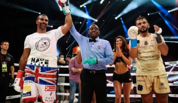 David Haye rikthehet me fitore në boks, i kërkon përballje Tyson Furyt