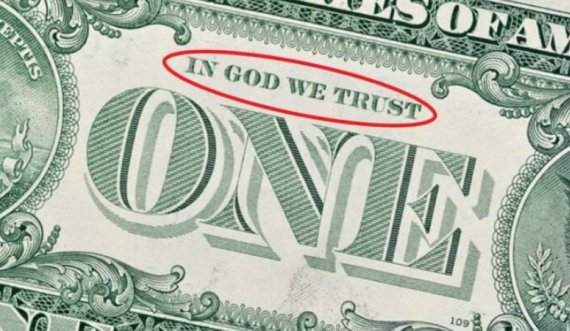 A e dini pse në dollarin amerikan shkruan 'In God We Trust'? 