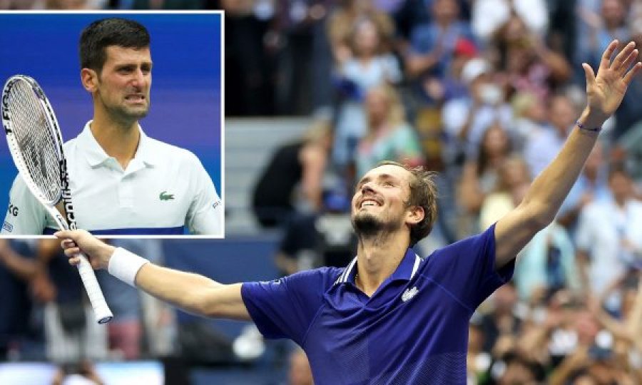 US Open: Medvedev ia shuan ëndrrën Djokovicit dhe e fiton titullin e parë Grand Slam