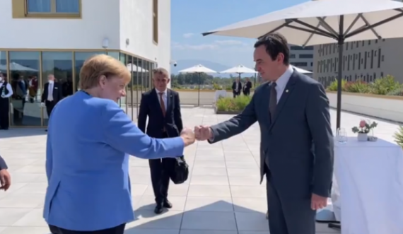  Kryeministri Kurti takohet me Angela Merkel në Tiranë 
