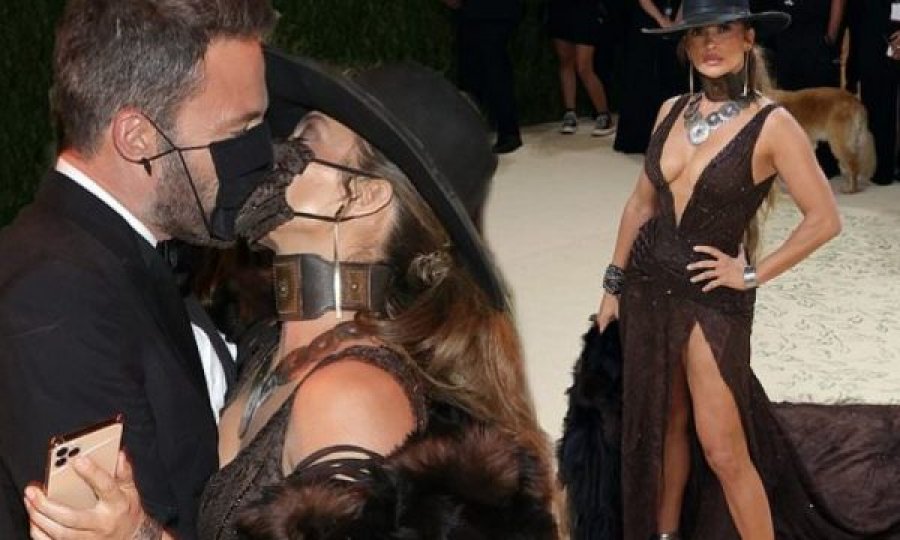  Jennifer Lopez dhe Ben Affleck shkëmbejnë puthje pasionante me maskë veshur 