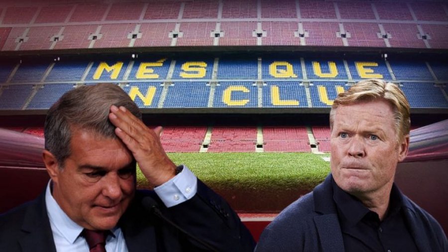 Nuk ka qetësi te Barcelona: ‘Luftë’ e hapur mes Laportës e Koeman