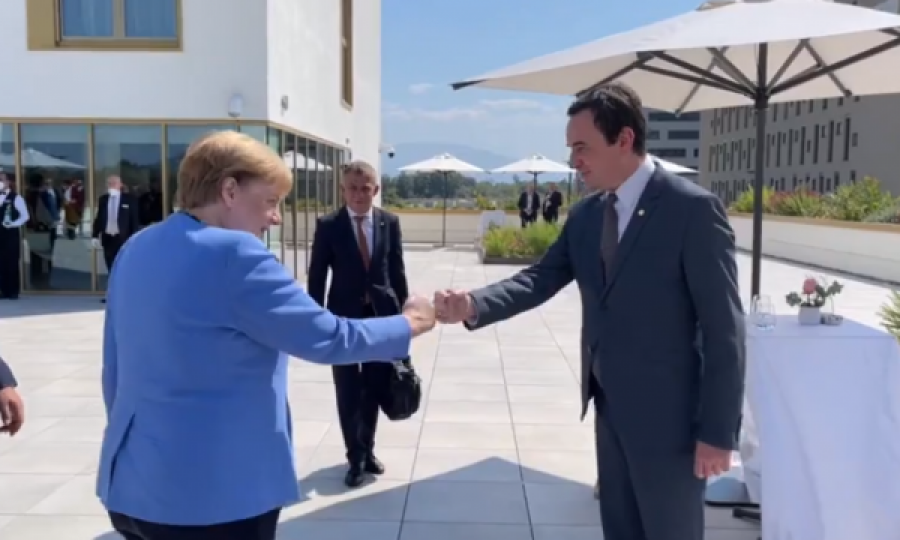  Kryeministri Kurti takohet me Angela Merkel në Tiranë 