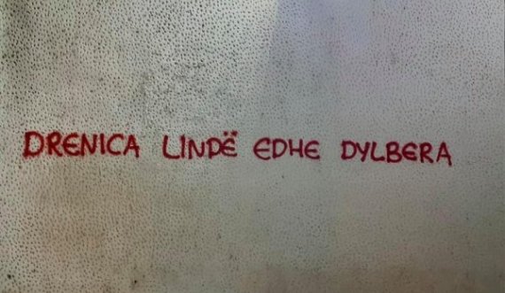  “Drenica lind edhe dylbera”, Drenasi mbushet me grafite 