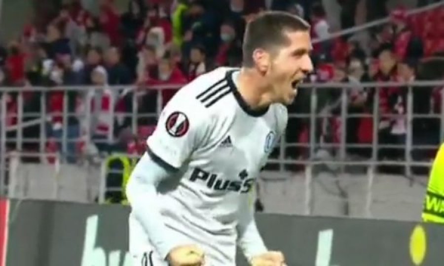  Kastrati shënon golin e parë dhe ia siguron fitoren Legias, asiston futbollisti tjetër shqiptar 