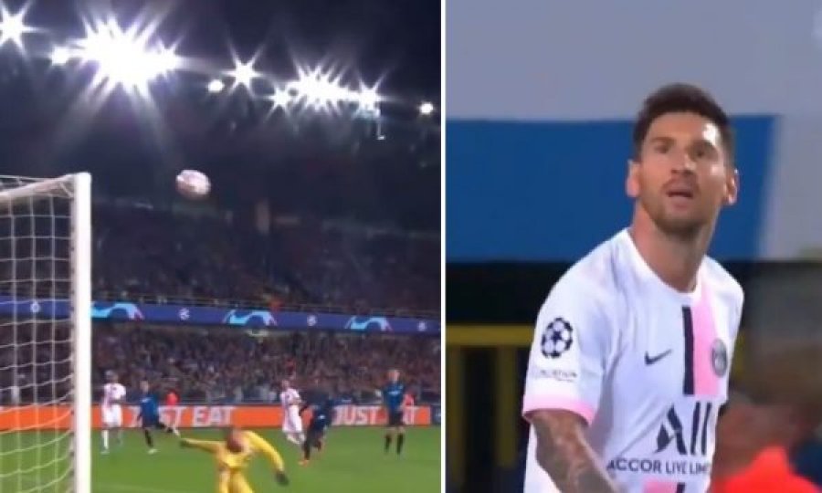  Shtylla ia mohoi Leo Messit golin e parë me PSG-në, do të ishte një eurogol 