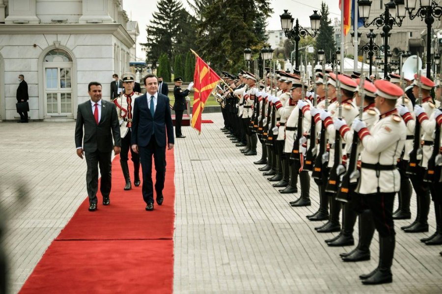 Kurti: Me Maqedoninë e Veriut ndajmë aspirata të përbashkëta për integrim në Bashkim Evropian, sot nënshkruam 11 marrëveshje bashkëpunimi
