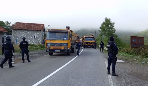 Situata në Jarinje përmes pamjeve