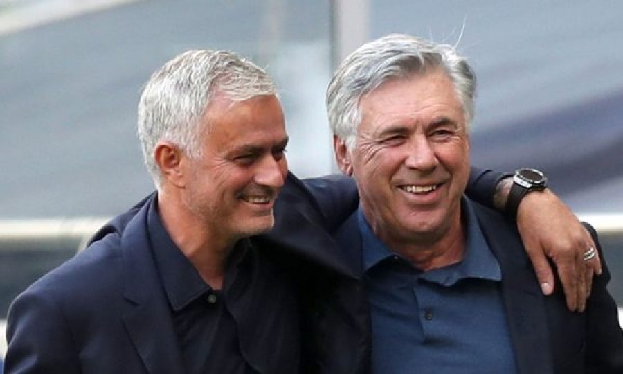 Ancelotti: Shpresoj që Mourinho të fitojë me Romën