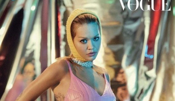 Rita, e veçantë në stilin e saj në ballinën e Vogue