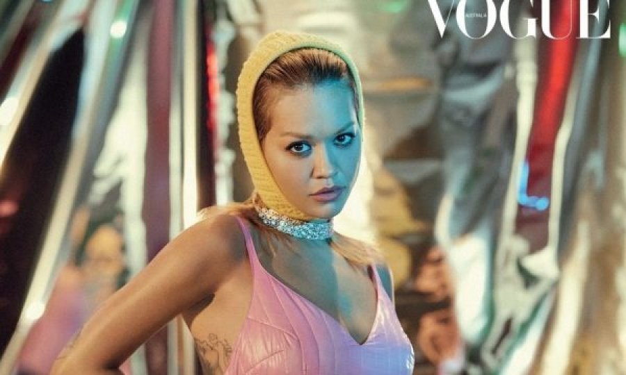 Rita, e veçantë në stilin e saj në ballinën e Vogue