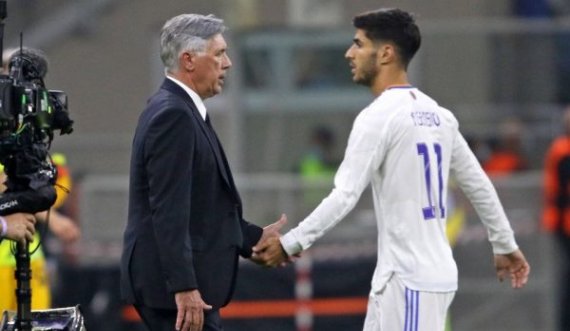 Ancelotti: “Asensio nuk është i lumtur? Keq nëse do të ishte i lumtur”