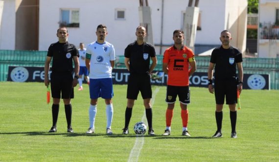 Kosovarët Visar Kastrati dhe Fatmir Sekiraqa ndajnë drejtësinë ne ndeshjet kualifikuese të Kampionatit Evropian U-17