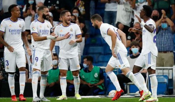  Hazard, Modric dhe Casemiro në stol, startojnë Camavinga, Asensio dhe Rodrygo 