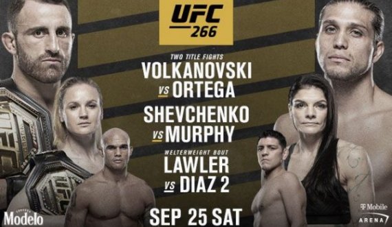 Dy duele për titull dhe një rikthim i bujshëm, UFC-266 premton spektakël në fundjavë