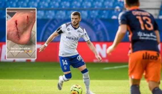 Valon Berisha pësoi një dëmtim të frikshëm në ndeshje ndaj Lille, u largua pas shtatë minutave lojë