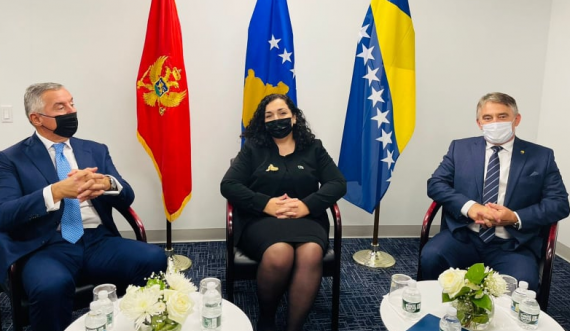 Presidentët e Kosovës, Malit të Zi e Bosnjës shprehen të shqetësuar për zhvillimet e fundit në rajon 